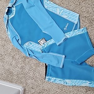 Ladies neoprene sunpotech swim suit